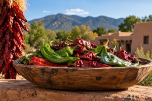 New Mexico red & green chiles